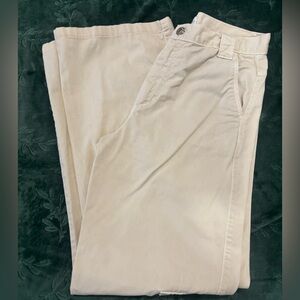 Zara Women's Light Beige Chinos